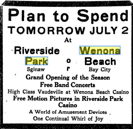 Riverside Park - July 1916